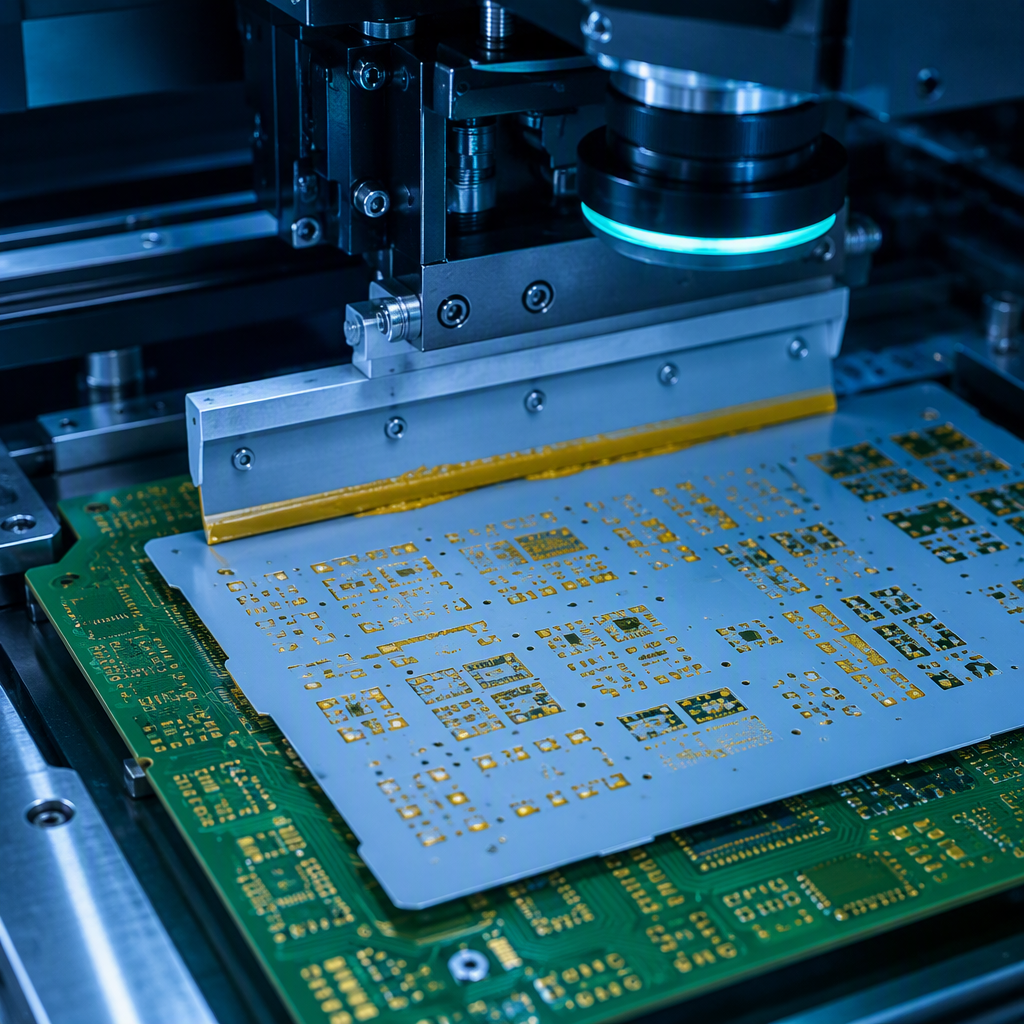 Solder paste printing & SPI